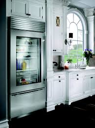 glass refrigerators